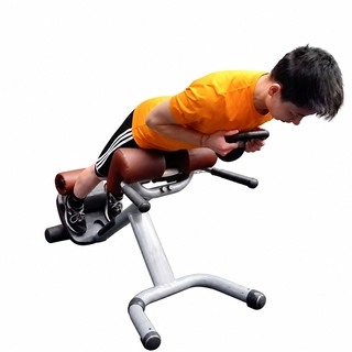Weighted 45-degree hip extension