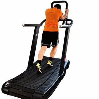 Treadmill sled push