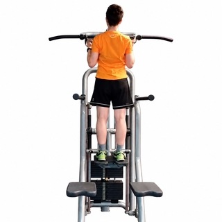 Machine-assisted chinup