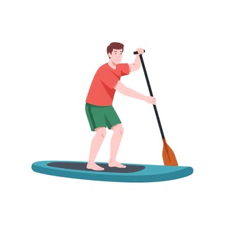 Stand-up paddleboarding