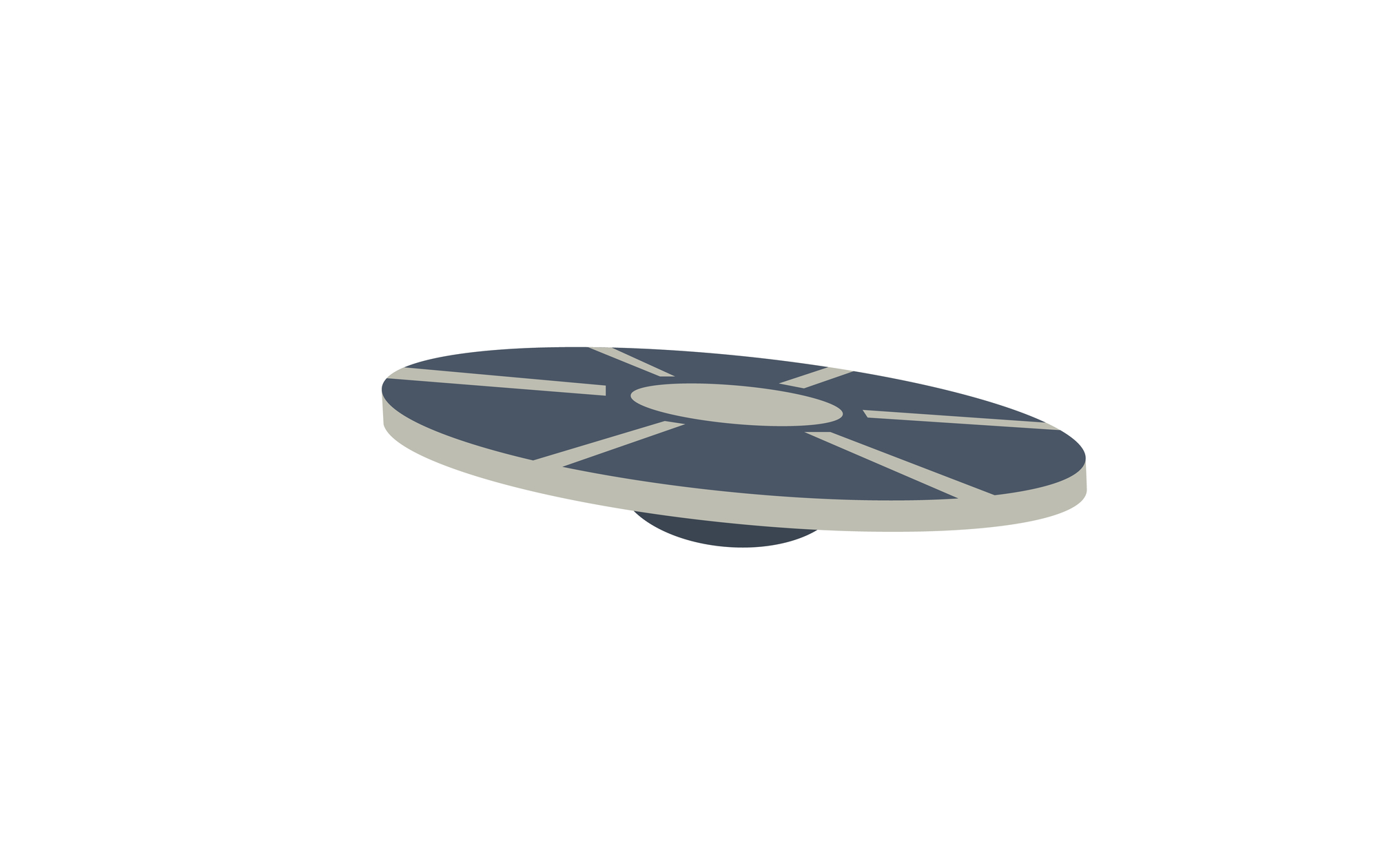 Wobble balance board