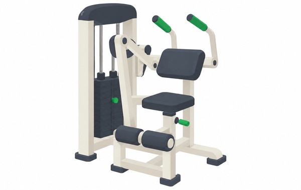 Ab crunch machine