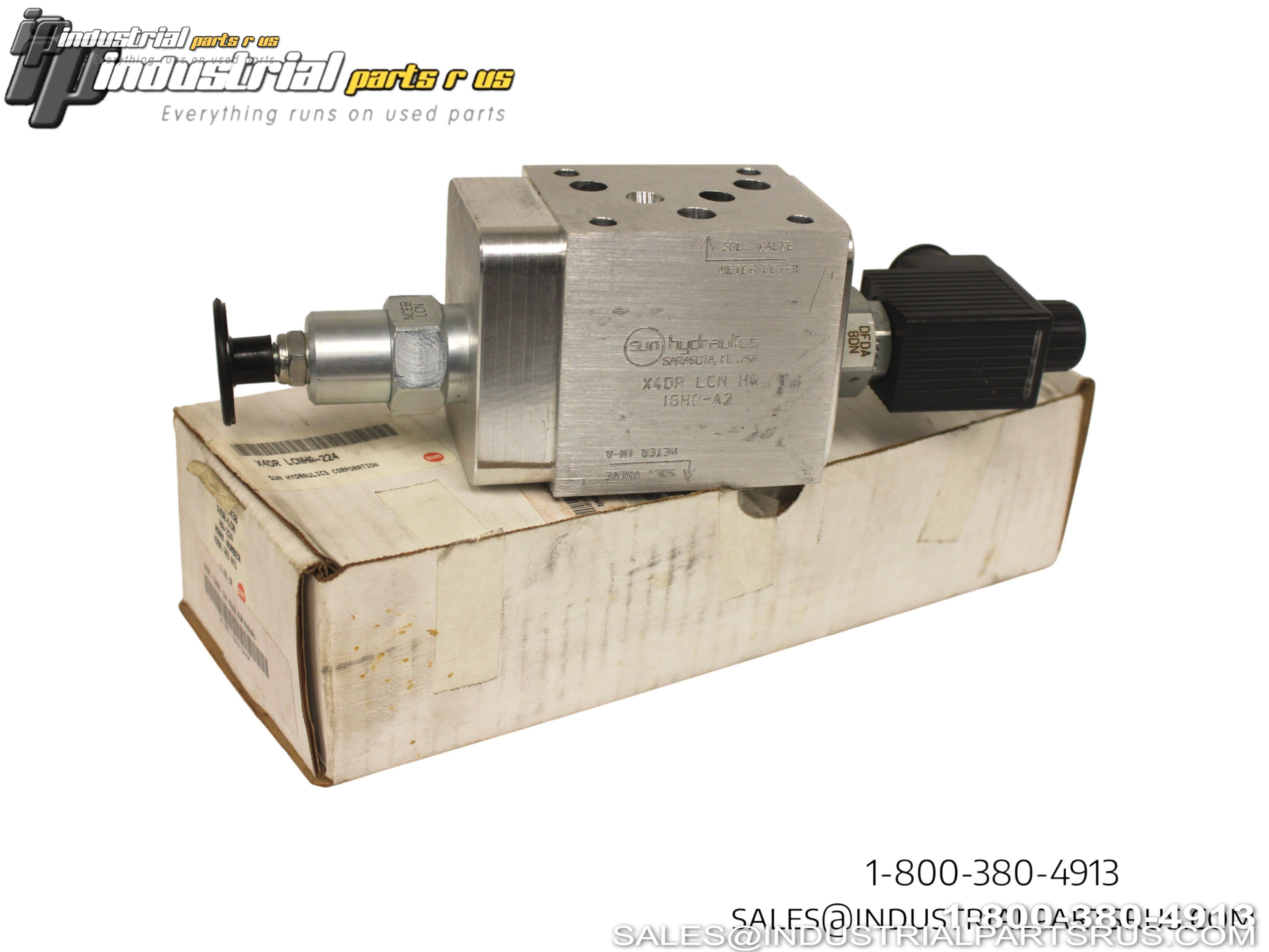 SUN X4DR LCN HA IGHO-A2 Hydraulic Needle Flow Control Valve Assembly