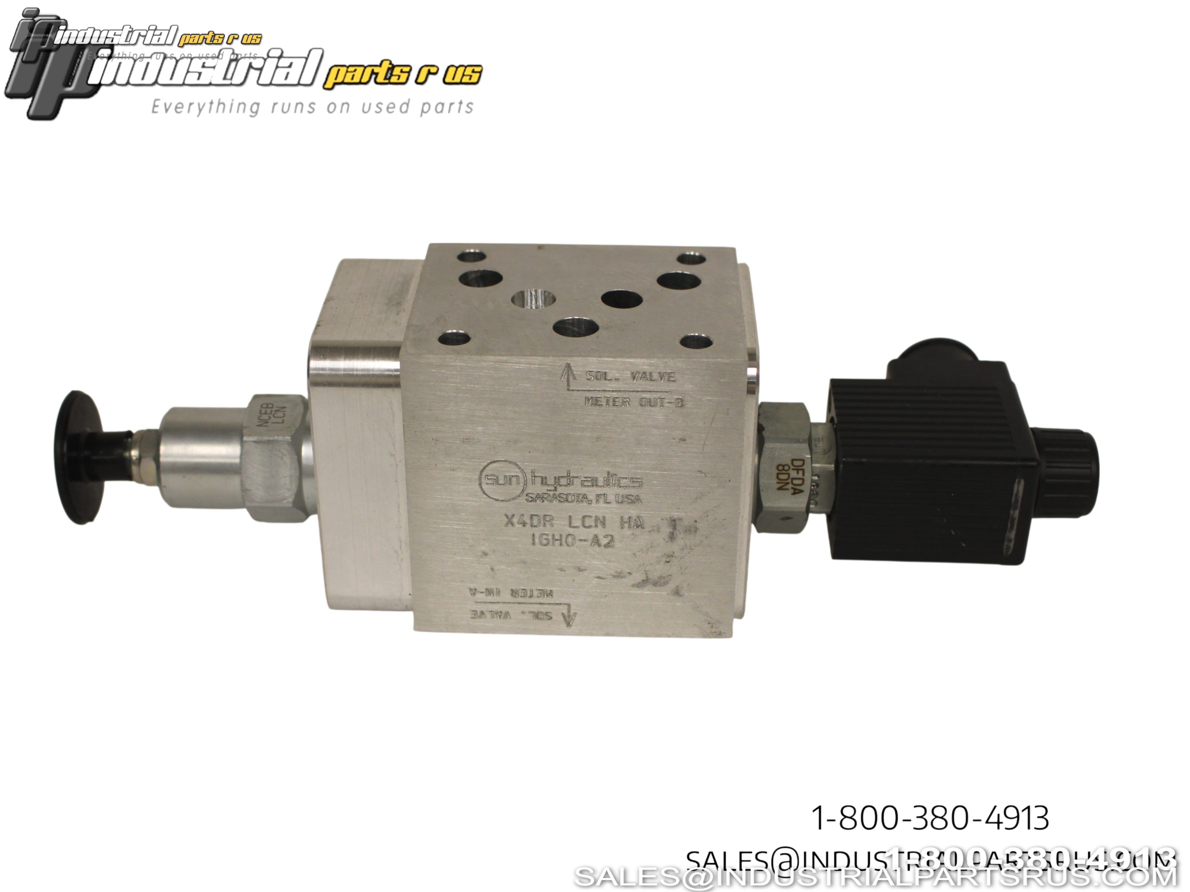 SUN X4DR LCN HA IGHO-A2 Hydraulic Needle Flow Control Valve Assembly