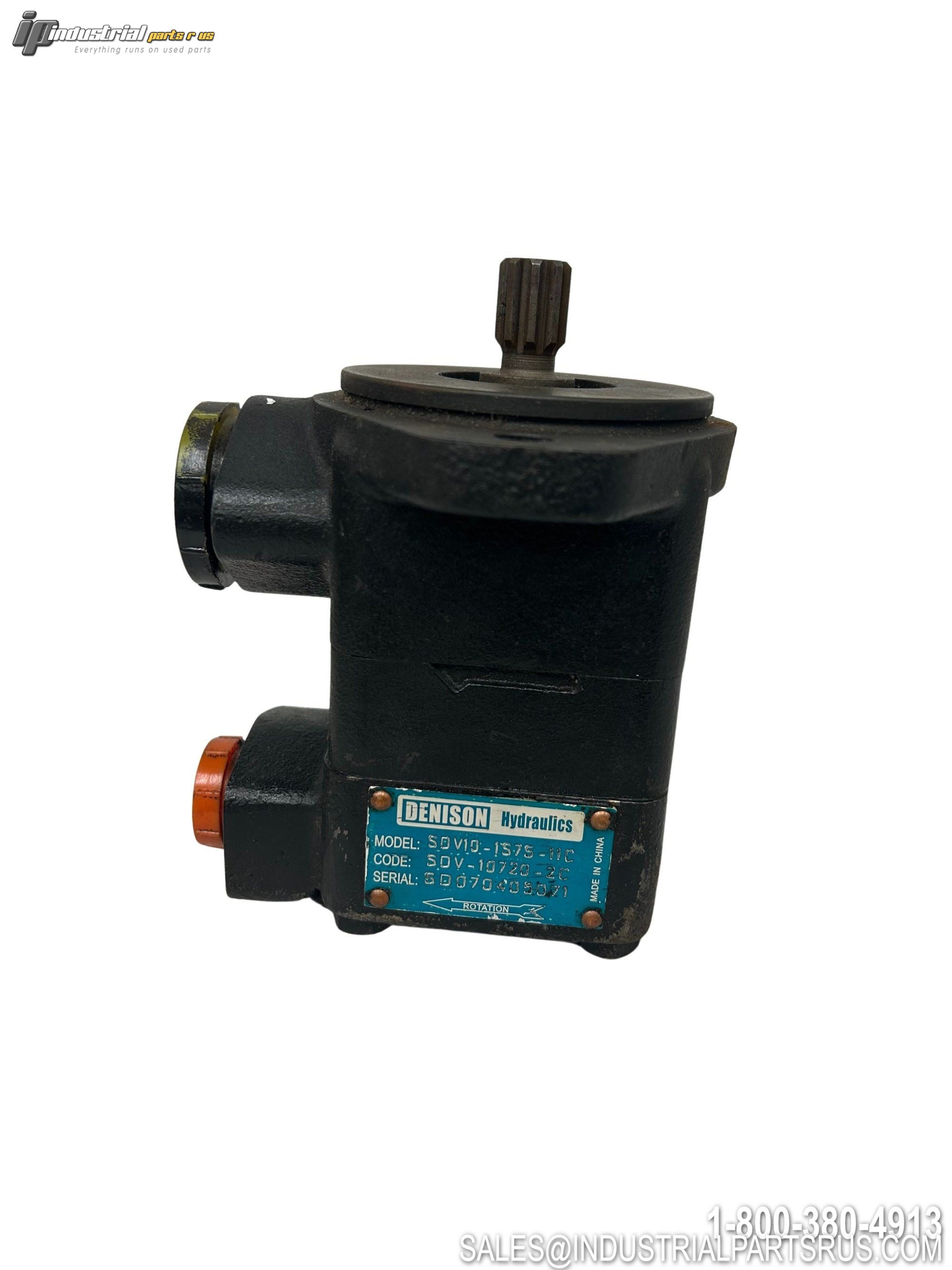 Denison SDV10-1S7S-11C Hydraulic Vane Pump 7.2 GPM SAE A Industrial