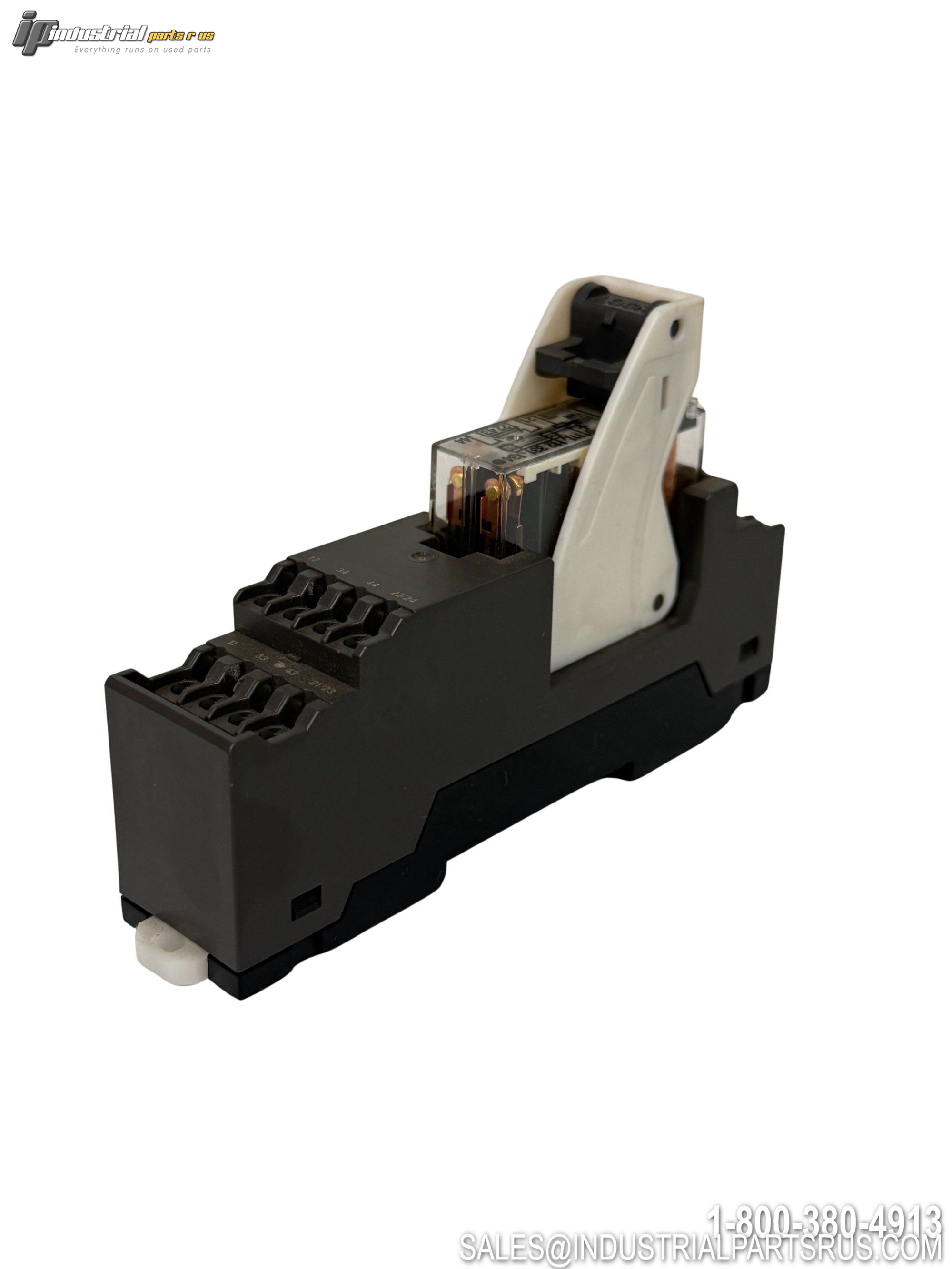 Omron P7SA-10F-ND-PU 10-Pin DIN Rail Relay Socket 24VDC Push-In LED
