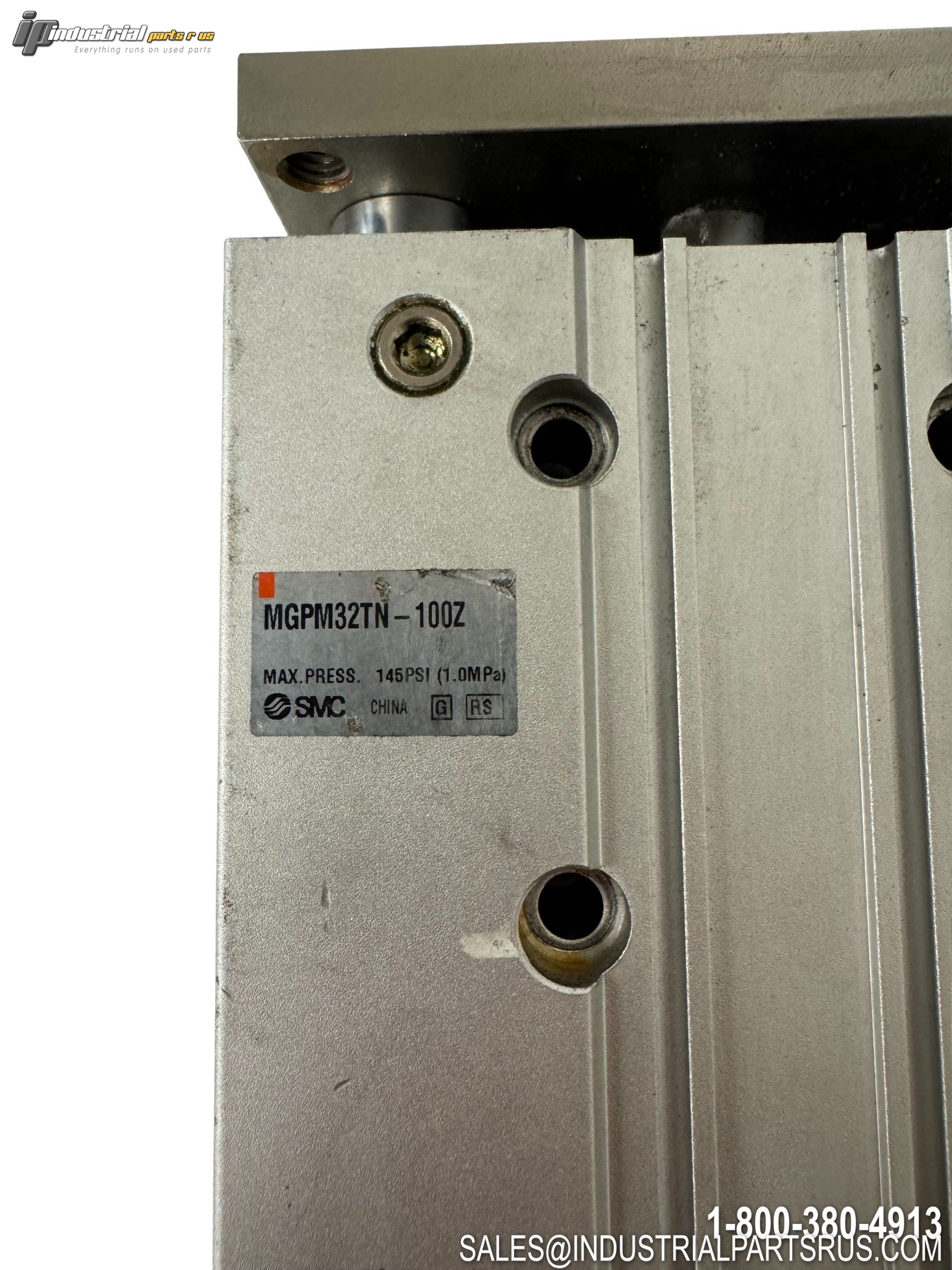 SMC MGPM32TN-100Z Compact Guided Cylinder 32mm Bore 100mm Stroke NPT 1/8"