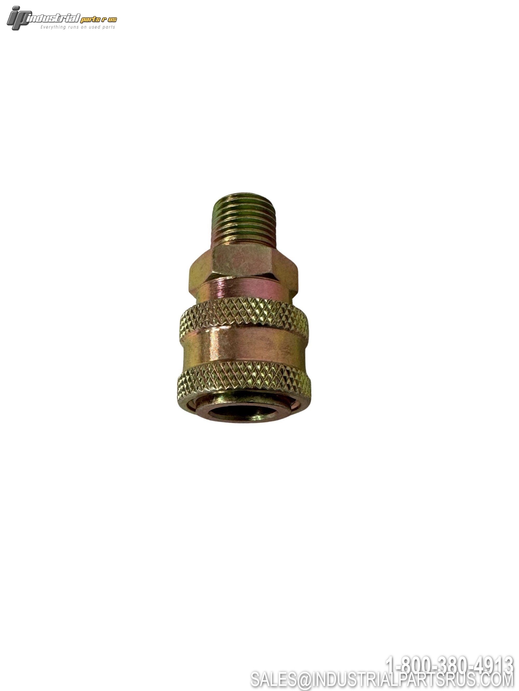 Wire Wizard A-4-ST Quick Disconnect Steel 1/4 NPT-M 8 Ball Bearing