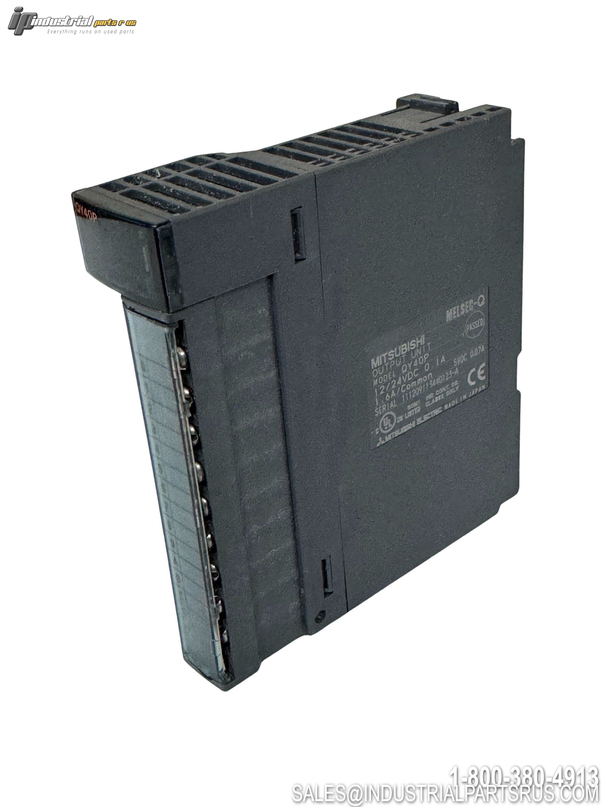 Mitsubishi QY40P MELSEC-Q Digital Transistor Output Module 16pt 24VDC