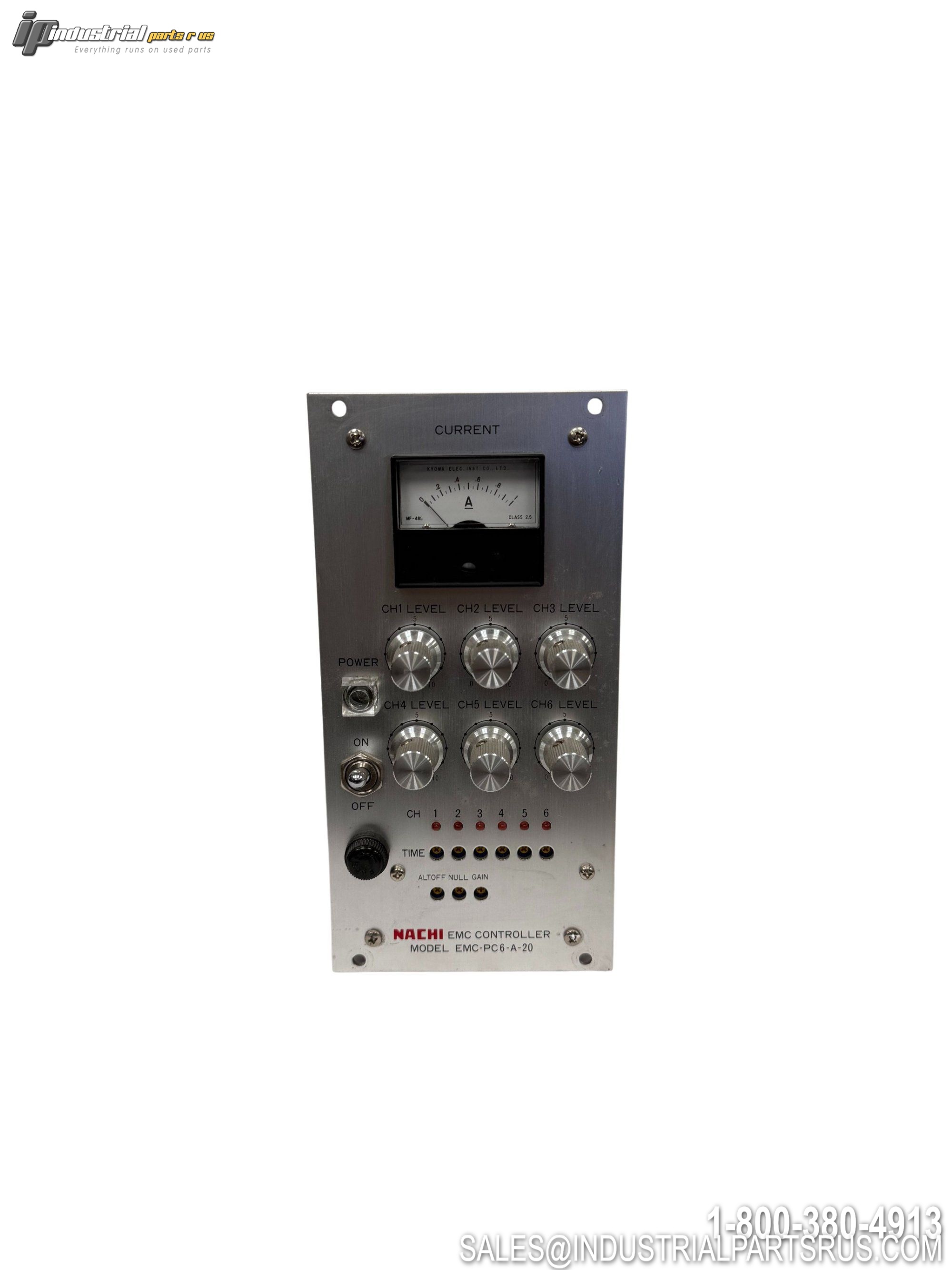 Nachi EMC-PC6-A-20 6-Ch Proportional Valve Amplifier Solenoid 900mA