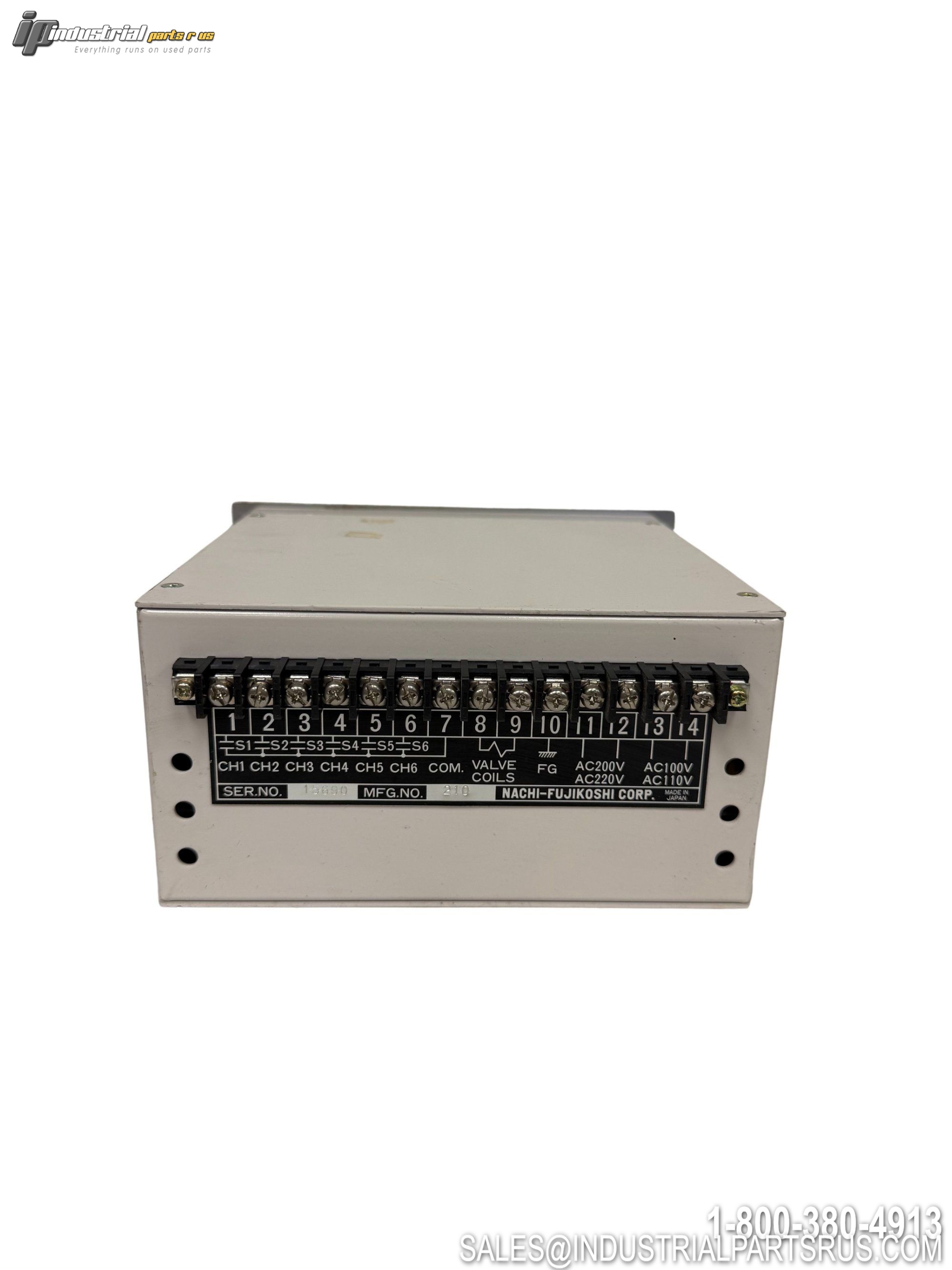 Nachi EMC-PC6-A-20 6-Ch Proportional Valve Amplifier Solenoid 900mA