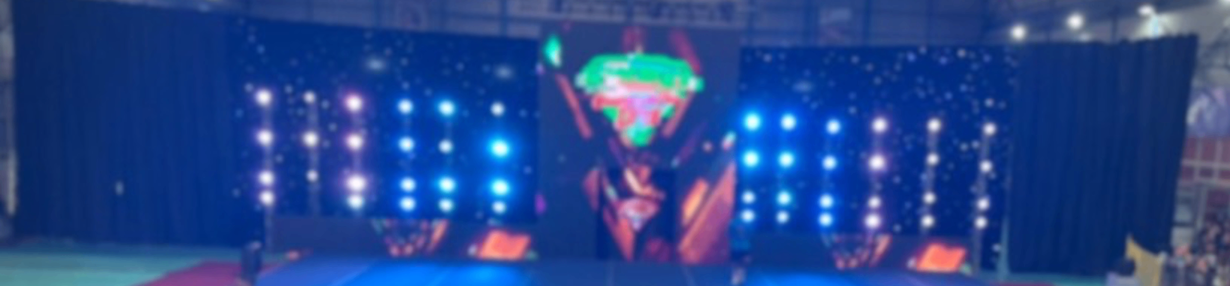 Infinity cheer banner