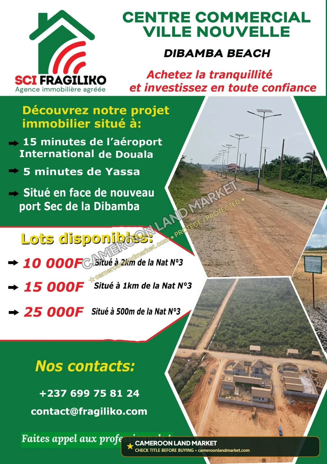 🏡 Découvrez Dibamba Beach ! Votre nouvelle ville de rêve