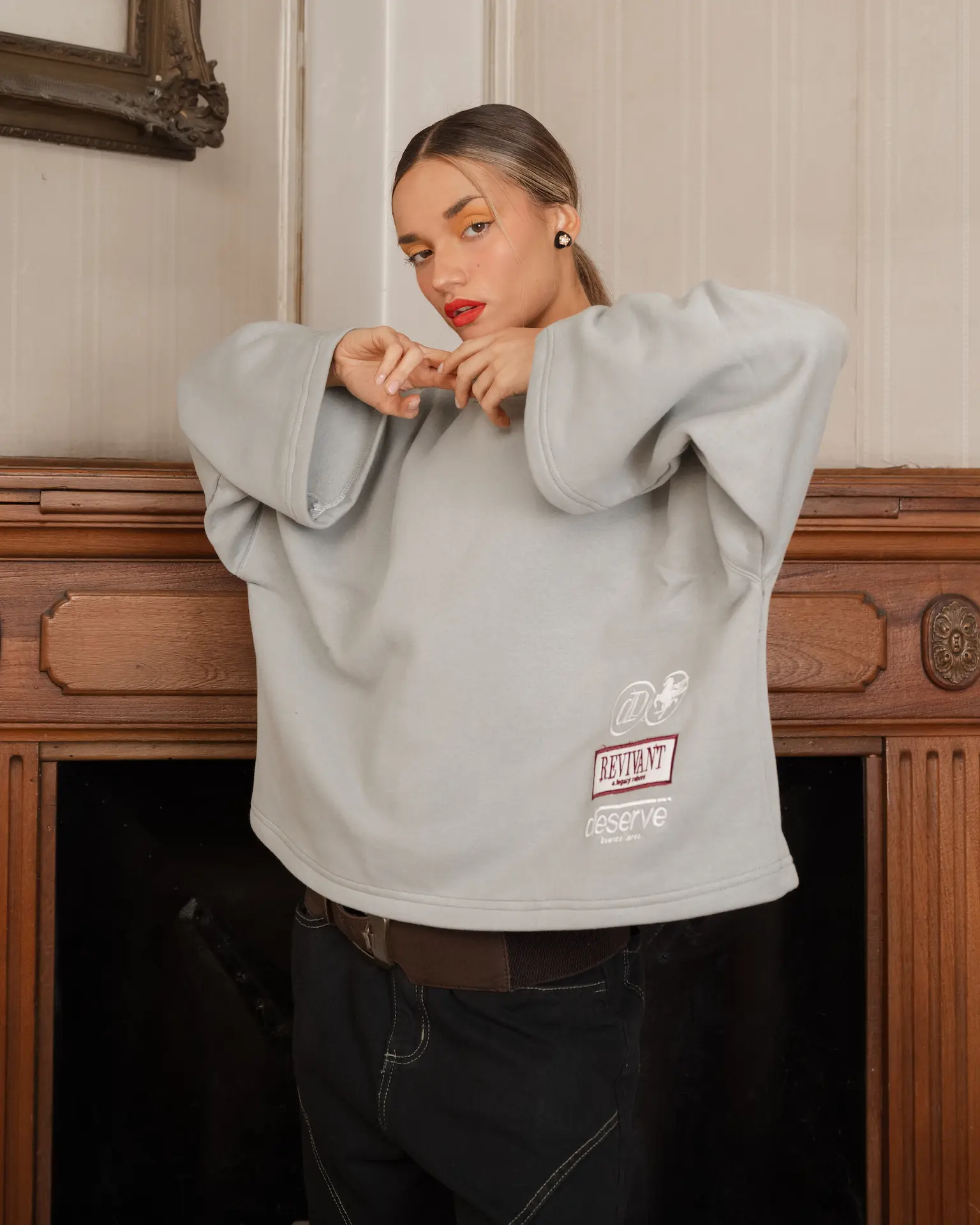 Look de la campaña Deserve modelado por Camila Tessio