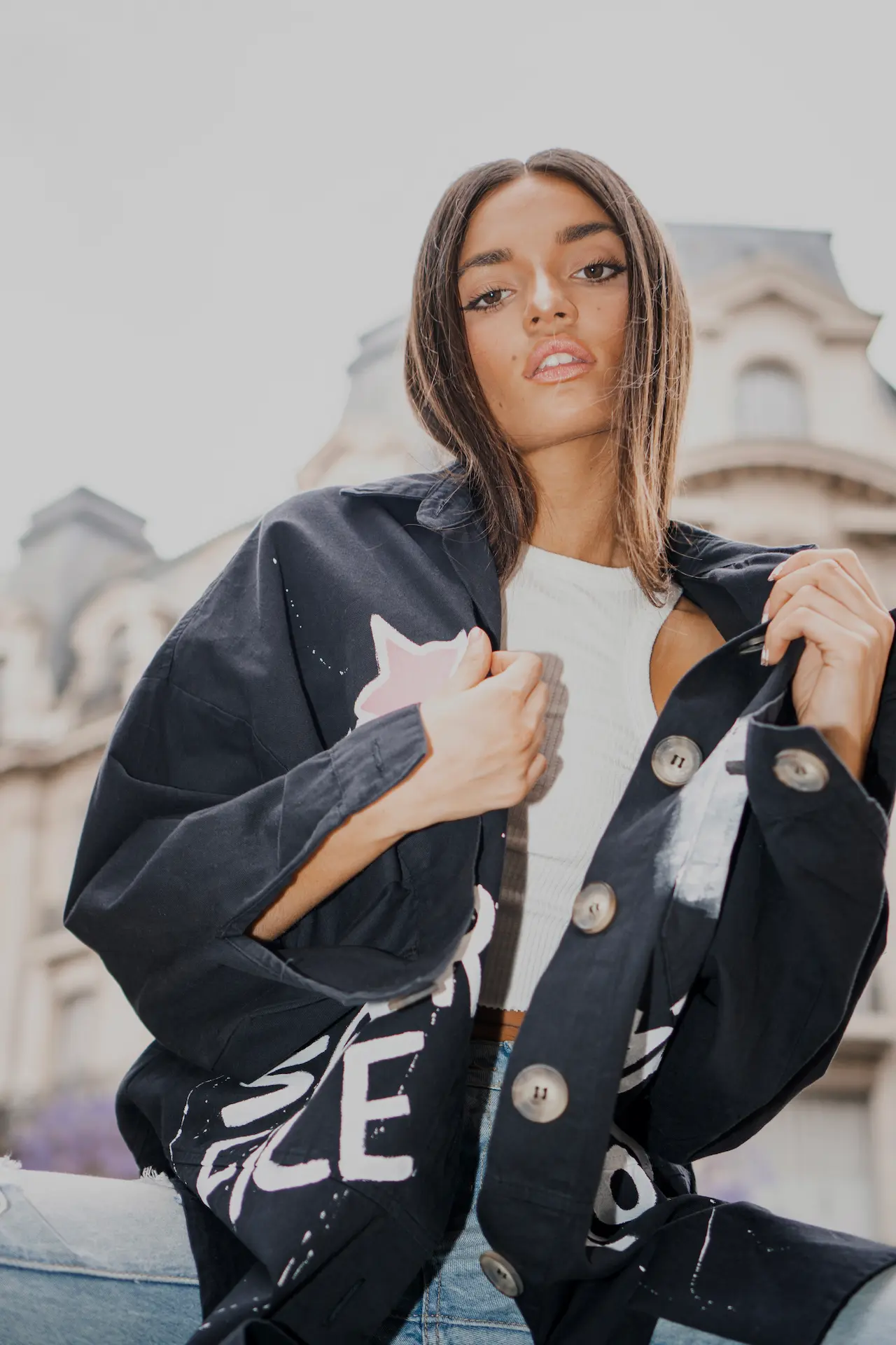 Foto de portfolio de Camila Tessio, en exteriores