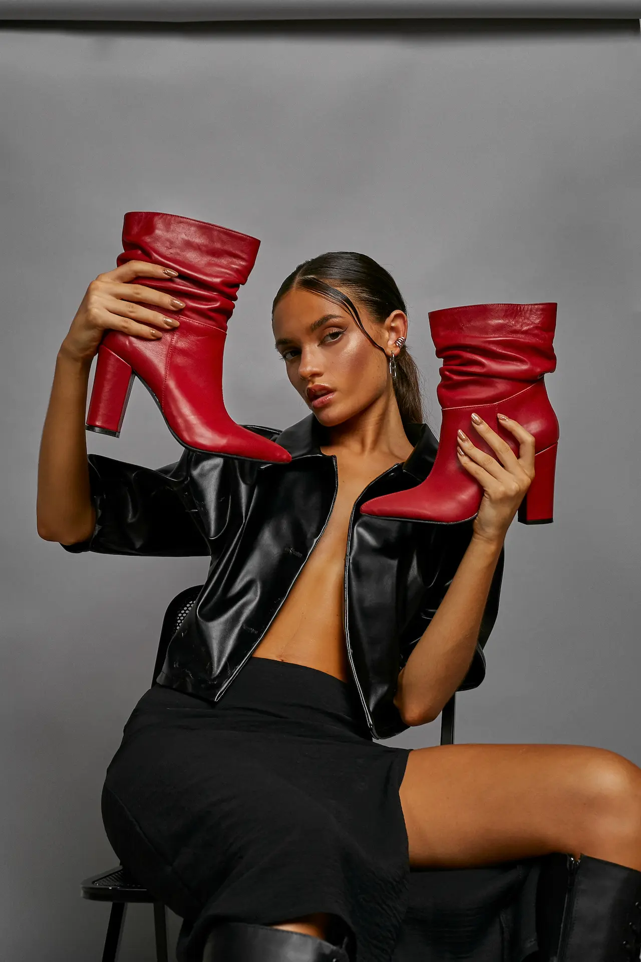 Camila Tessio en la campaña de moda para Vitabella