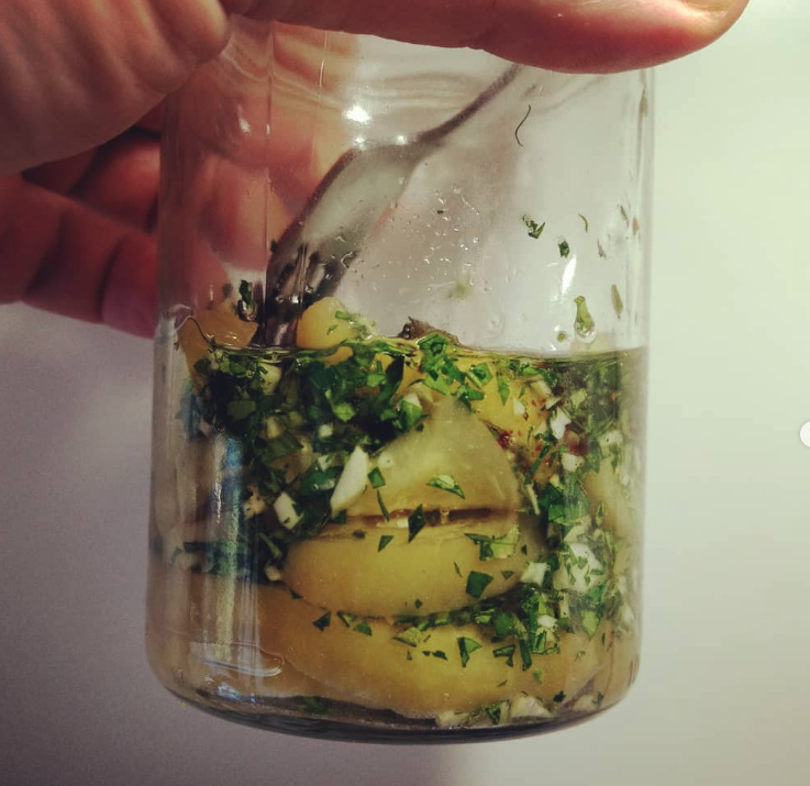 Berenjenas al escabeche