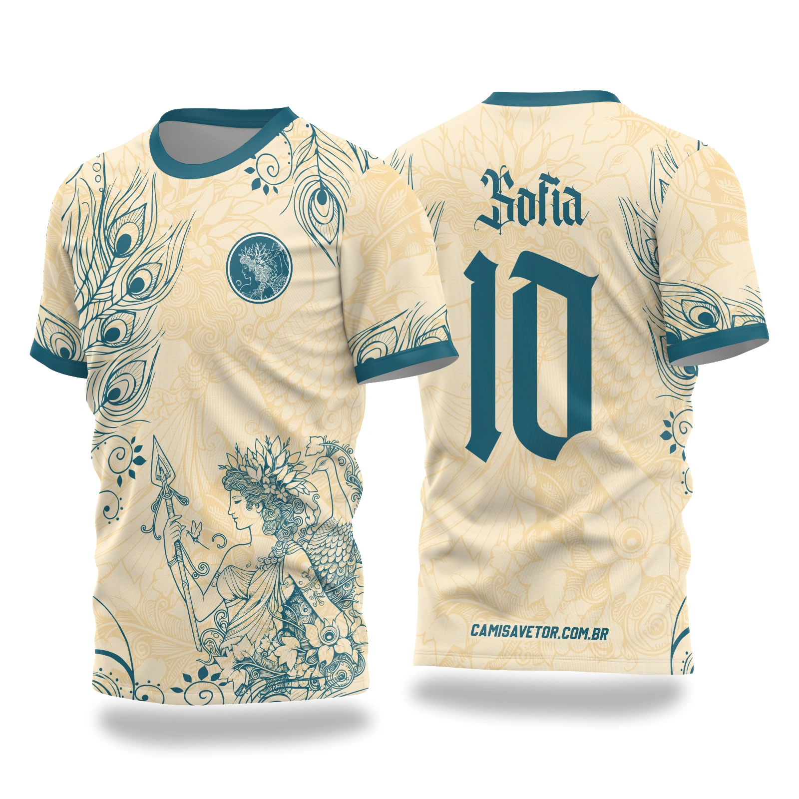 Vetor Camisa Interclasse Deusa Hera | Arte Editável Coreldraw