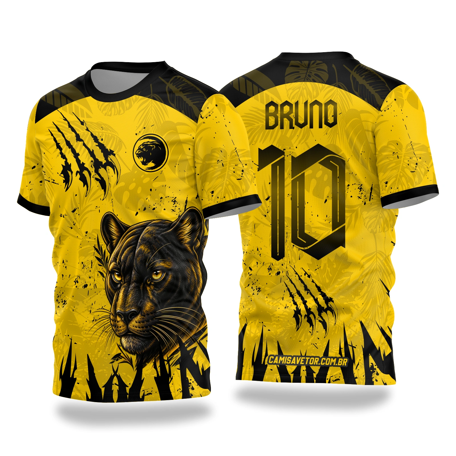 Vetor Camisa Interclasse Pantera 4 | Arte Editável Coreldraw
