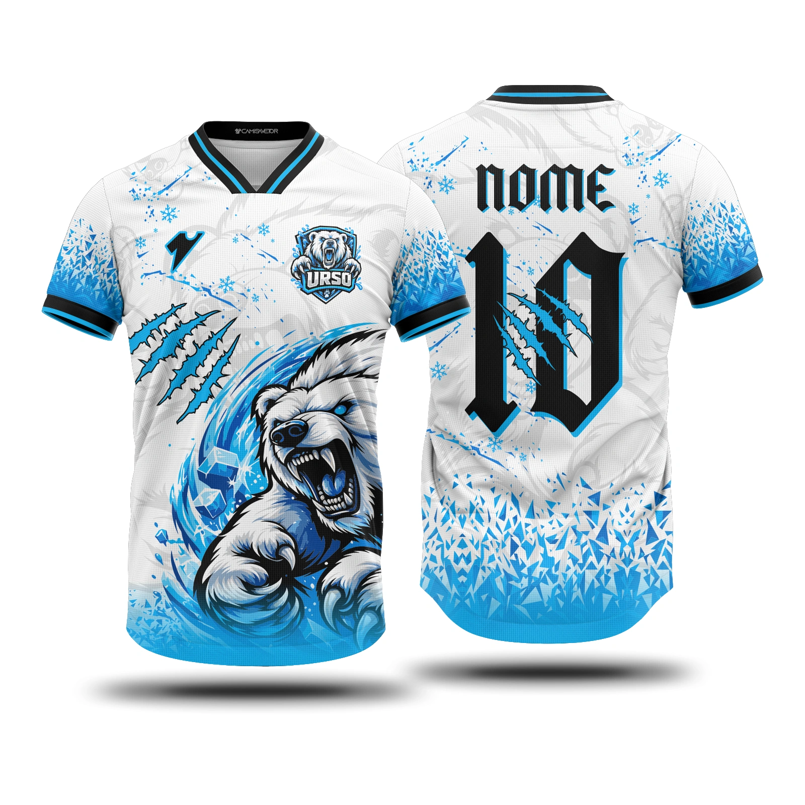 Vetor Camisa Interclasse Urso 2 | Arte Editável Coreldraw