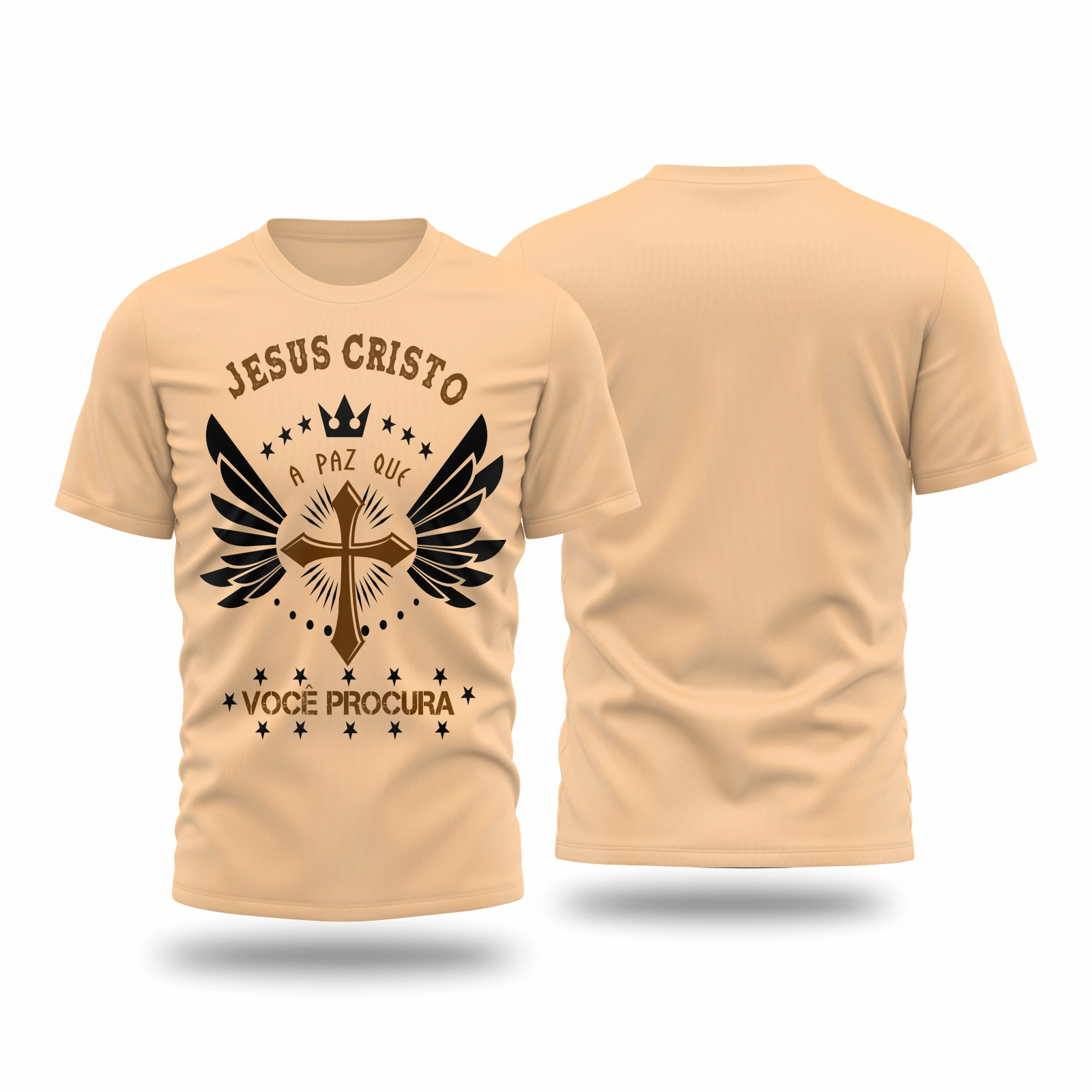 Vetor Gátis Camisa Jesus Cristo Cristã | Arte Editável Coreldraw