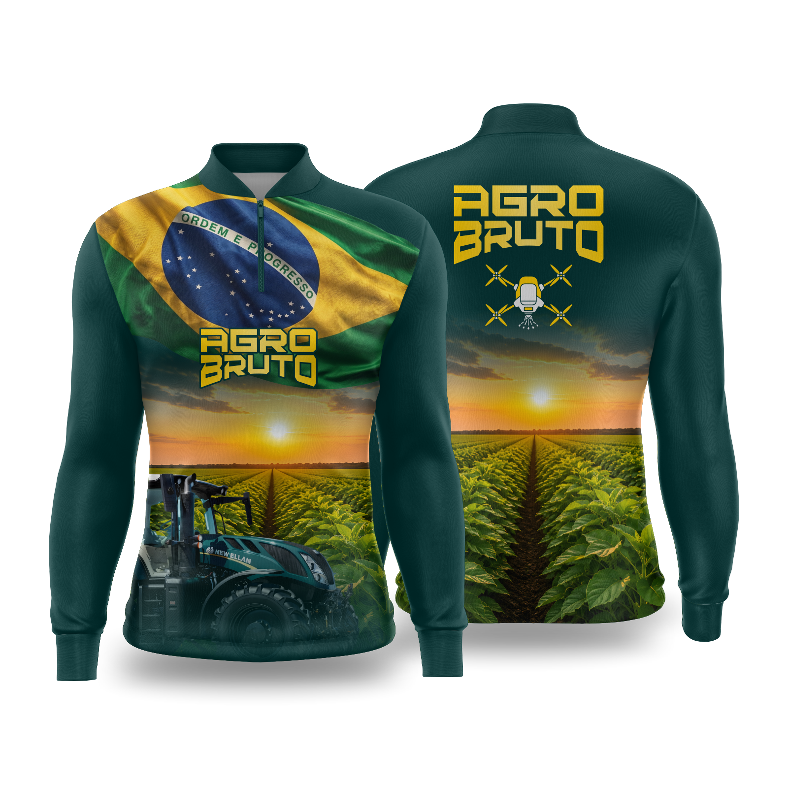 Vetor Camisa Agro Bruto | Arte Editável Coreldraw Premium