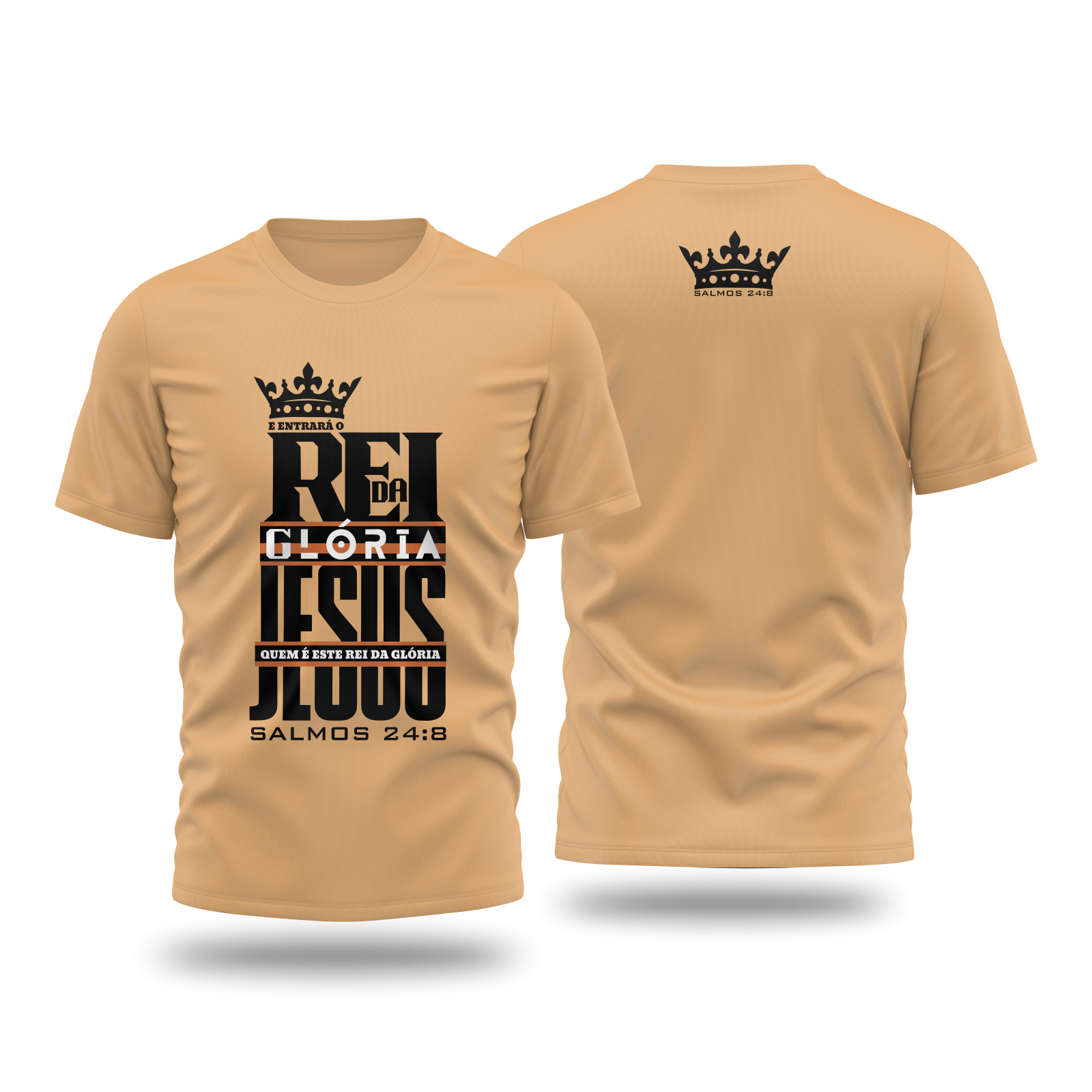 Vetor Camisa Quem É Este Rei da Glória | Arte Editável Coreldraw