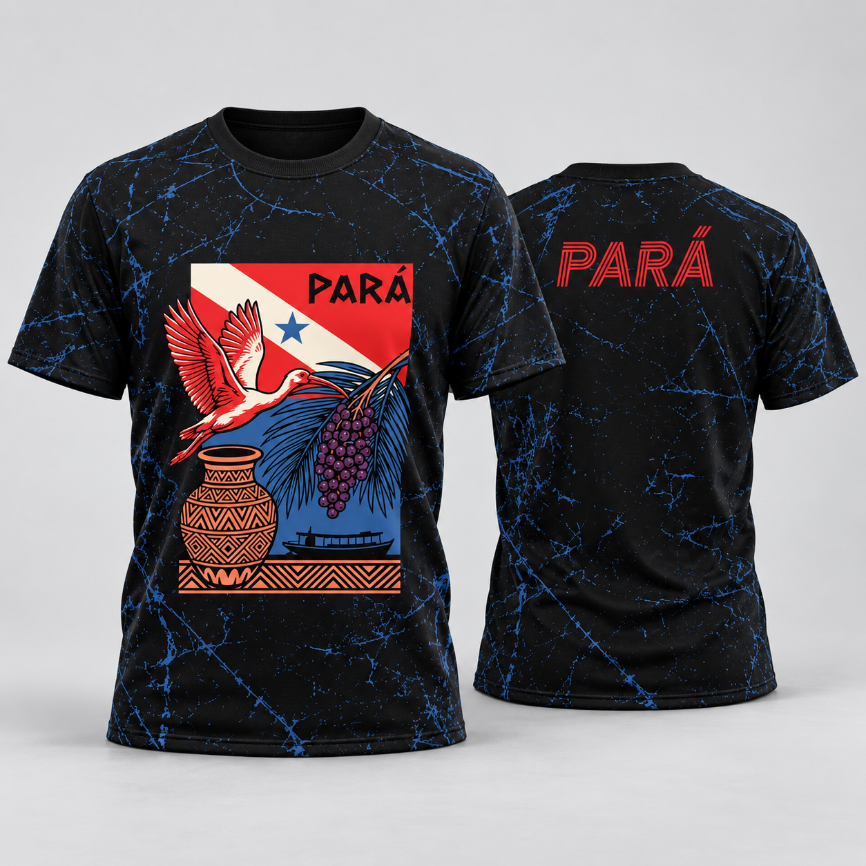 Vetor Camisa Pará: Cultura e Tradição | Arte Editável Coreldraw