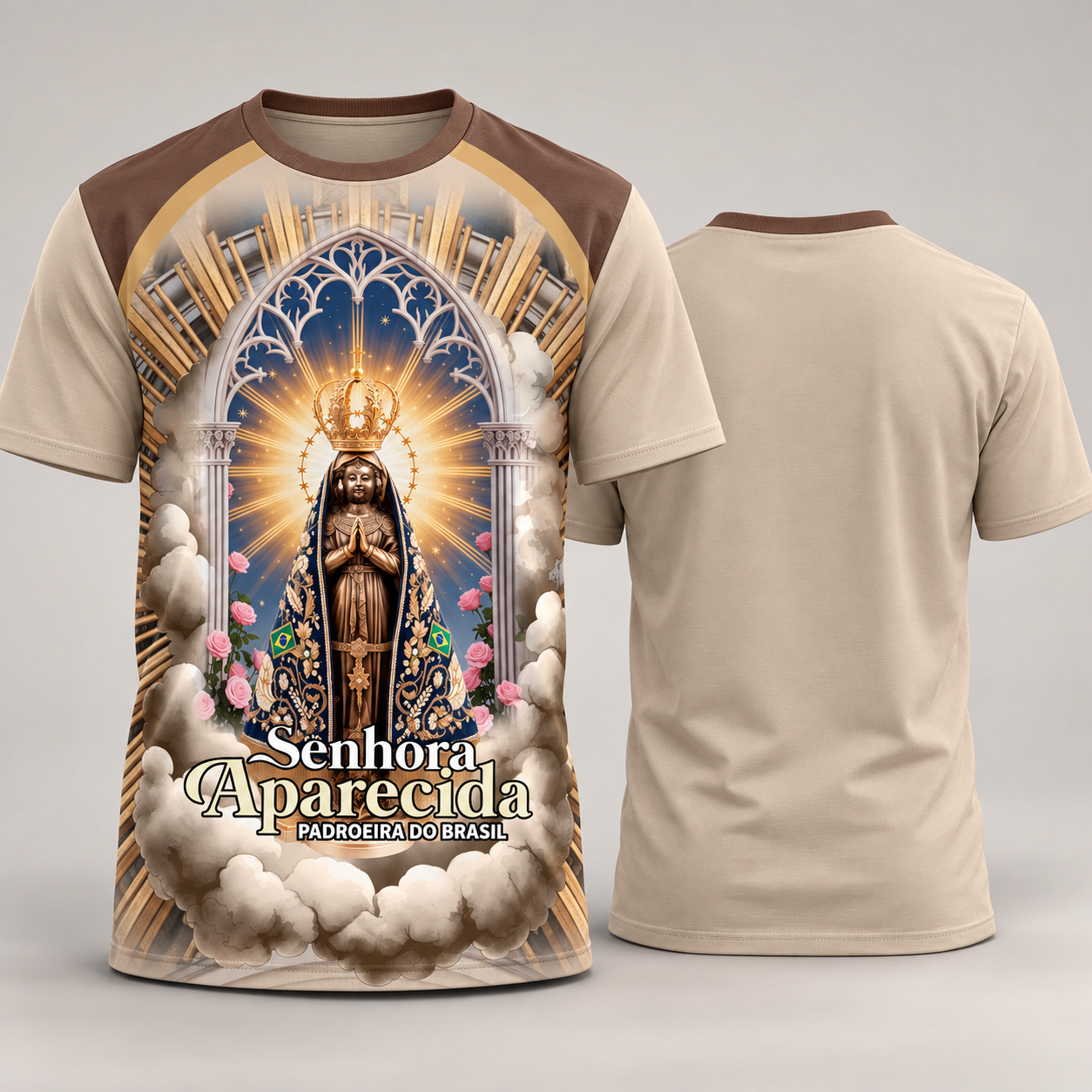 Vetor Nossa Senhora Aparecida Padroeira | Arte Editável Coreldraw