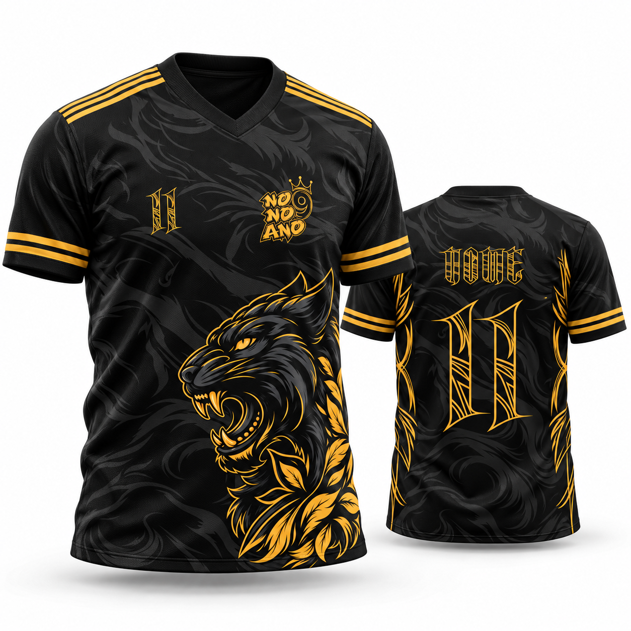 Vetor Camisa Interclasse Pantera 5 | Arte Editável Coreldraw