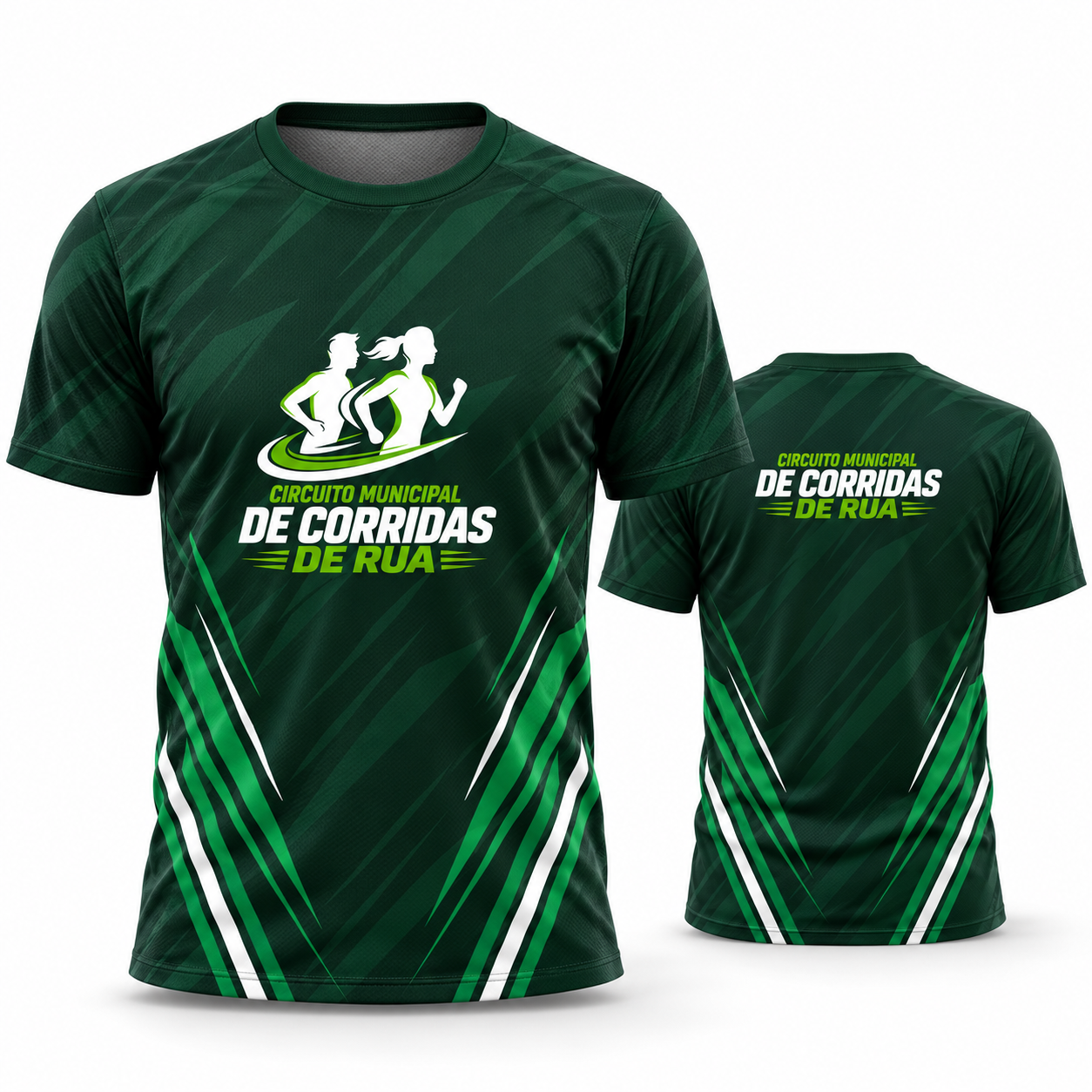 Vetor Camisa Circuito Corridas de Rua | Arte Editável Coreldraw