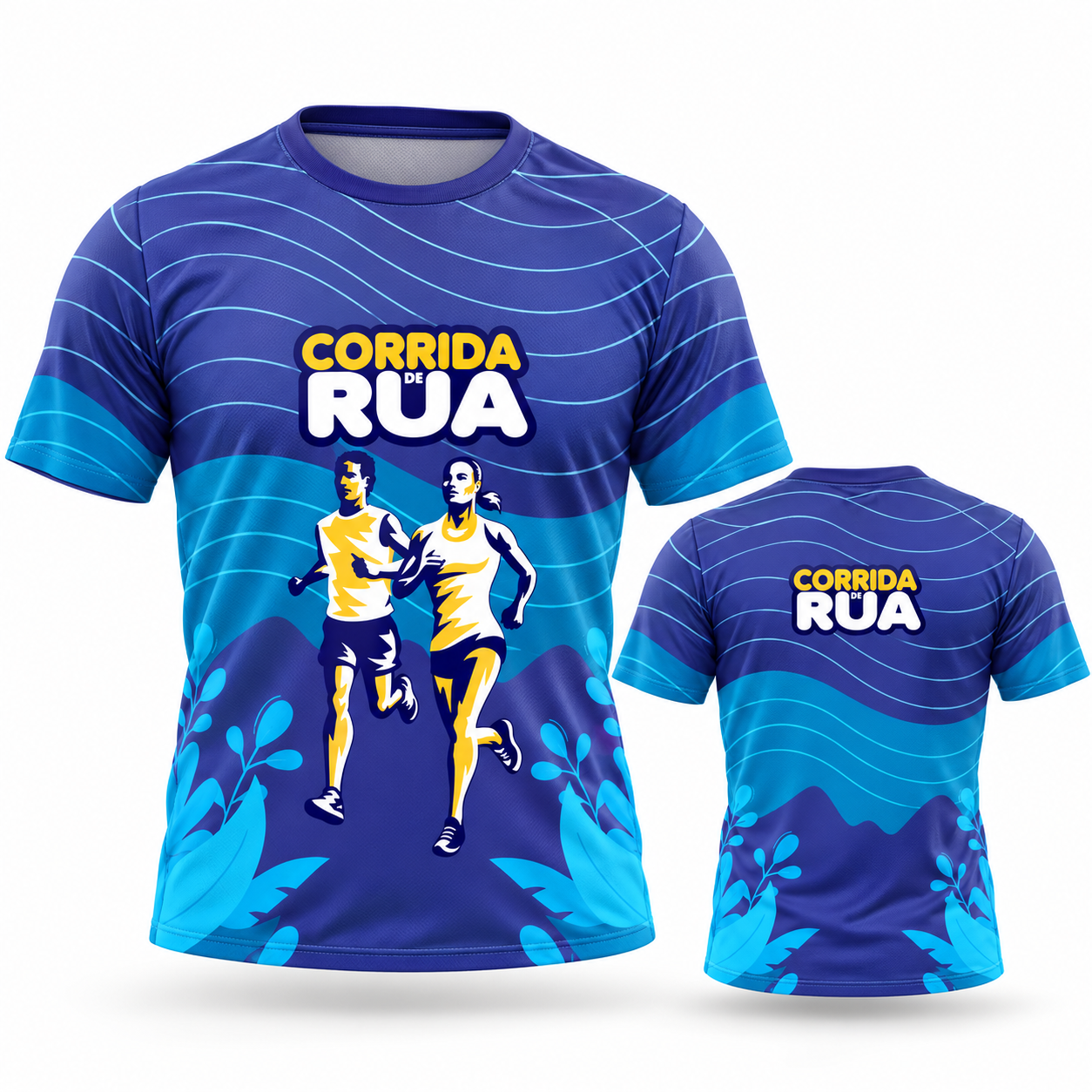 Vetor Camisa Corrida de Rua | Arte Editável Coreldraw