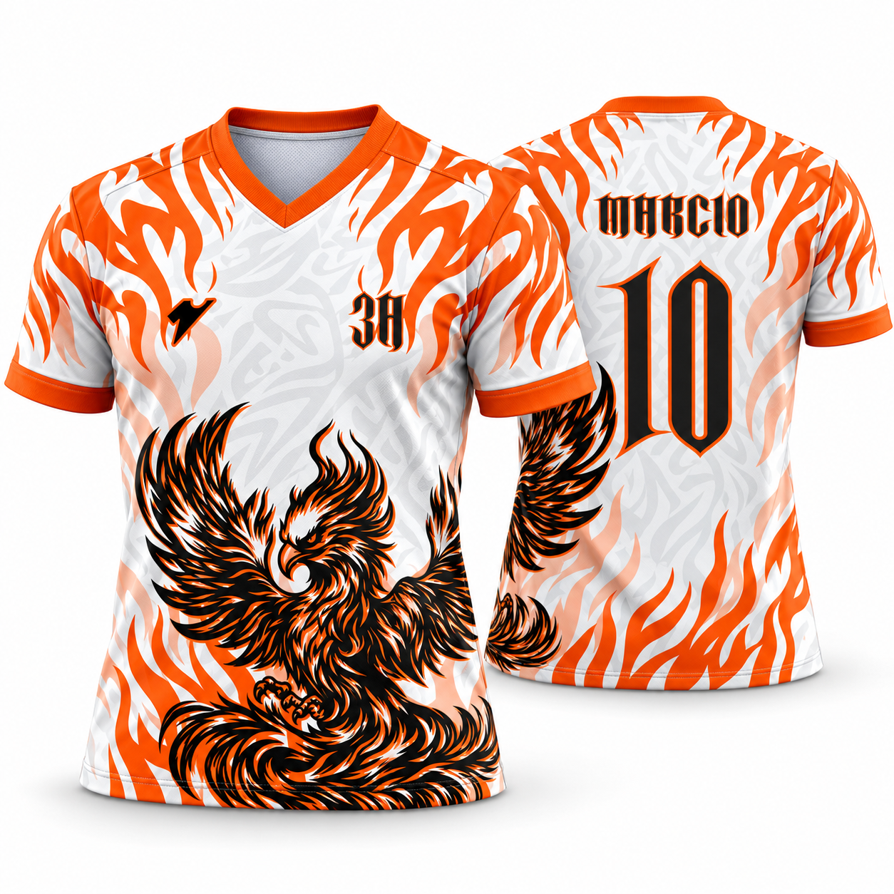 Vetor Camisa Interclasse Fênix 3 | Arte Editável Coreldraw