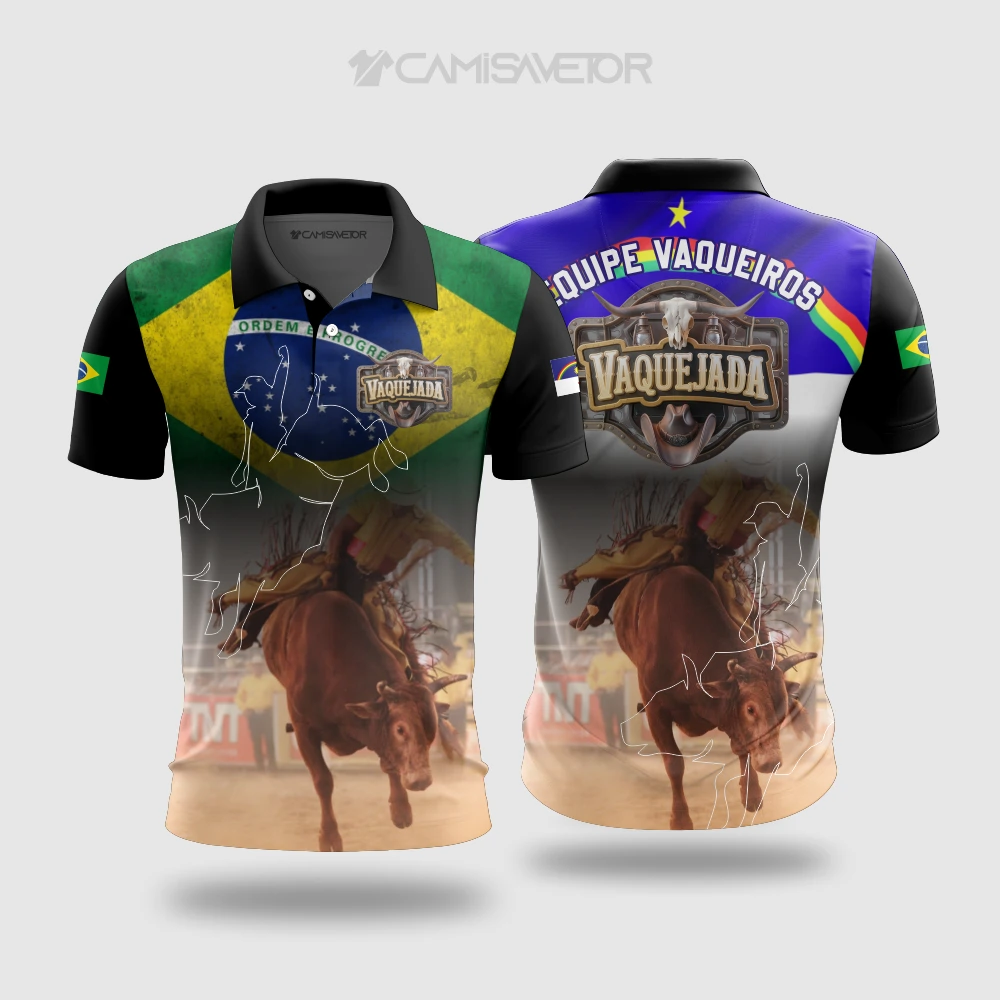 VETOR PREMIUM VAQUEJADA EQUIPE VAQUEIROS | ESTAMPA EDITÁVEL PARA PERSONALIZADOS