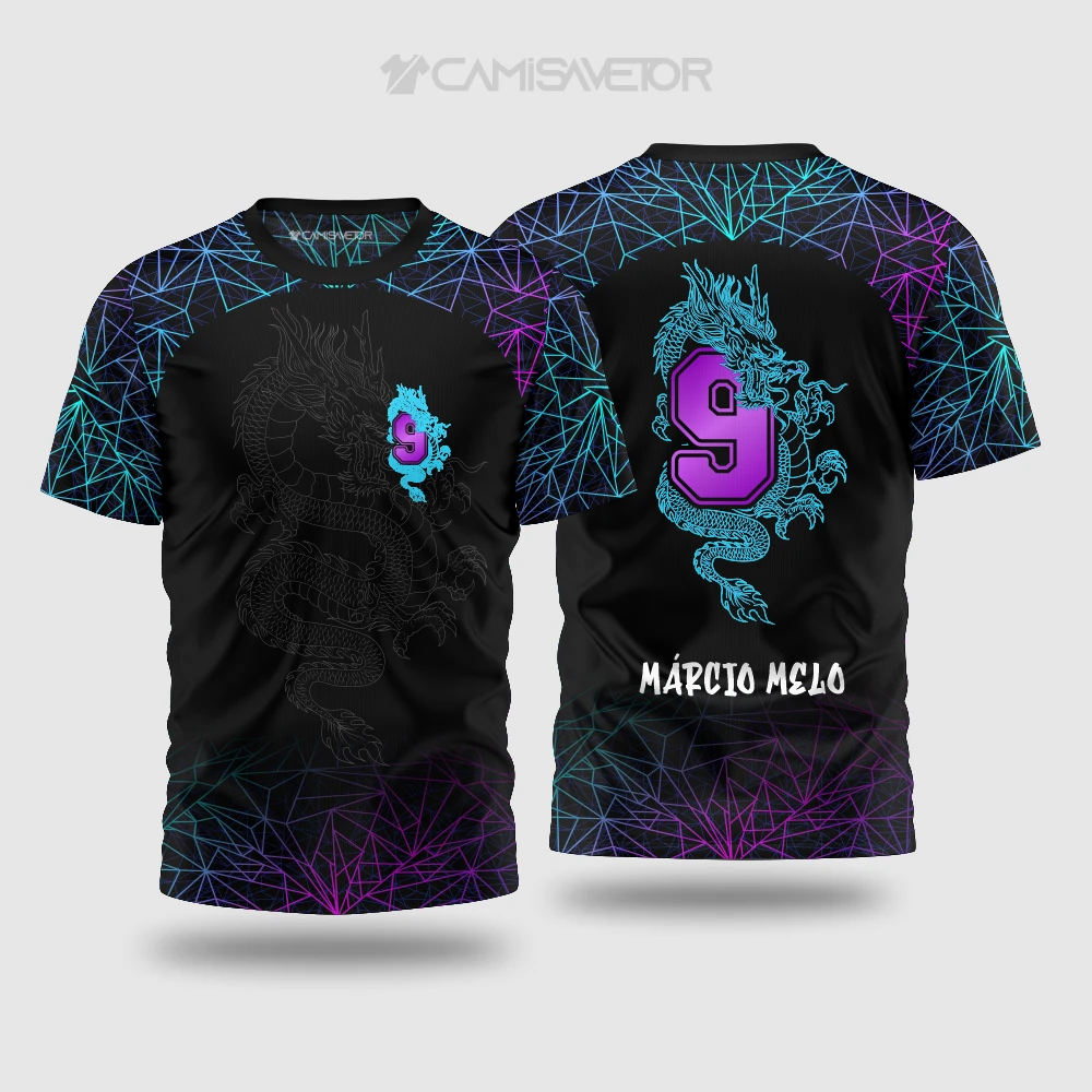 VETOR NONO ANO DRAGÃO PREMIUM - ESTAMPA EDITÁVEL PARA CAMISETAS