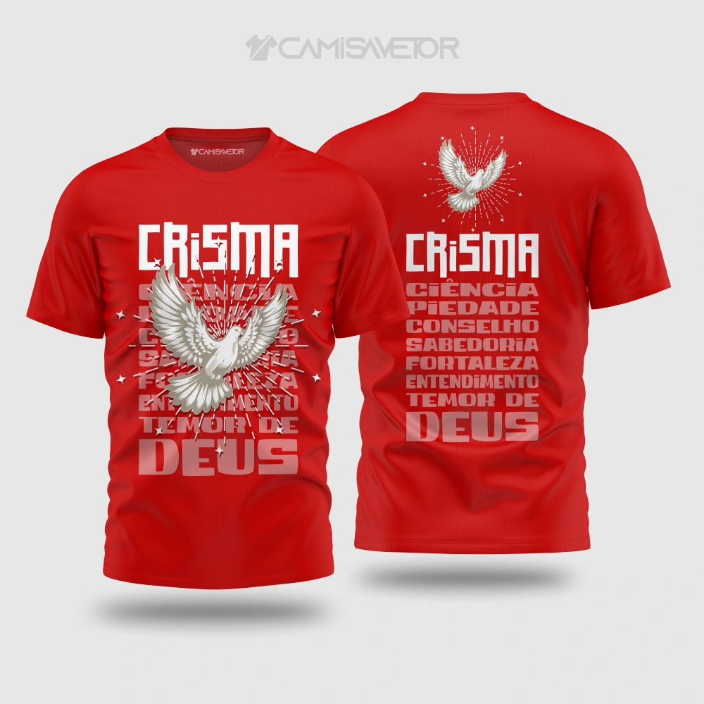 VETOR PREMIUM ARTE CRISMA 3 | DESIGN CATÓLICO EDITÁVEL PARA ESTAMPARIA