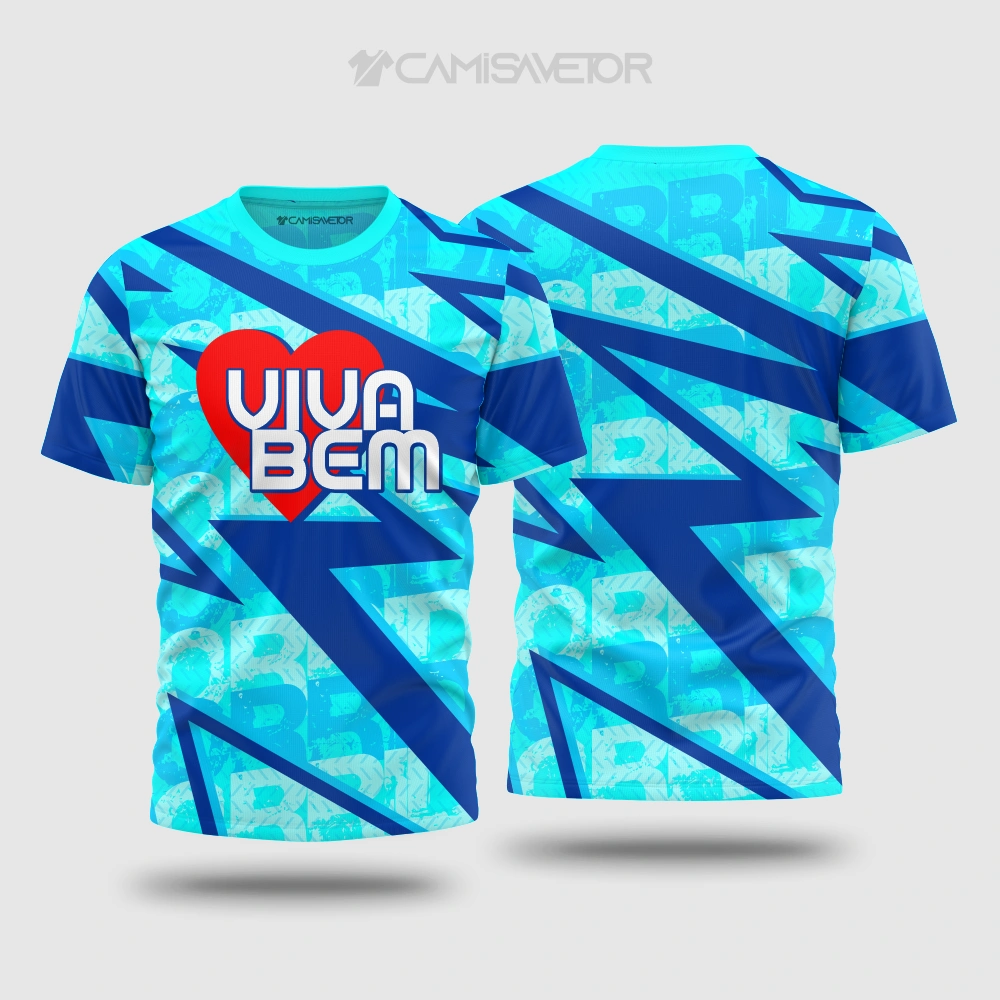 VETOR PREMIUM CORRIDA 'VIVA BEM' | ARTE EDITÁVEL PARA ESTAMPARIA