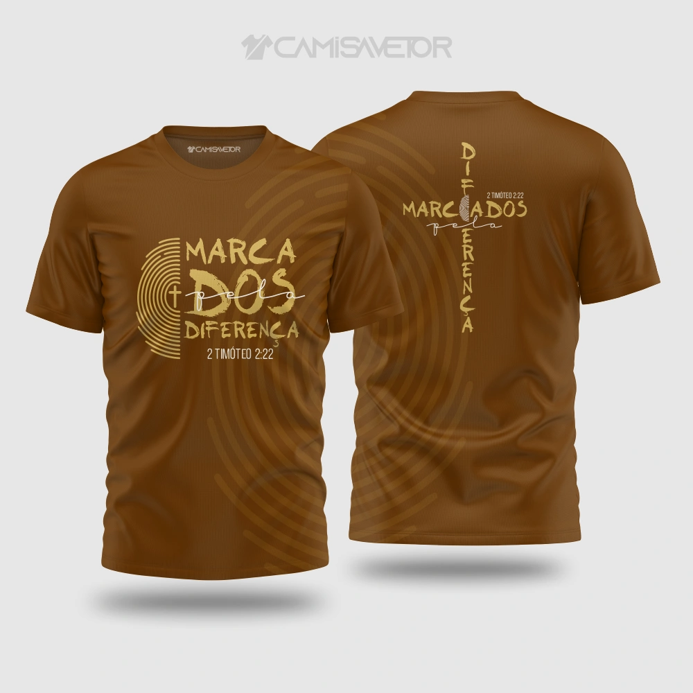 VETOR ESTAMPA CAMISA CRISTÃ PREMIUM EDITÁVEL - ARTE 2 TIMÓTEO 2-22