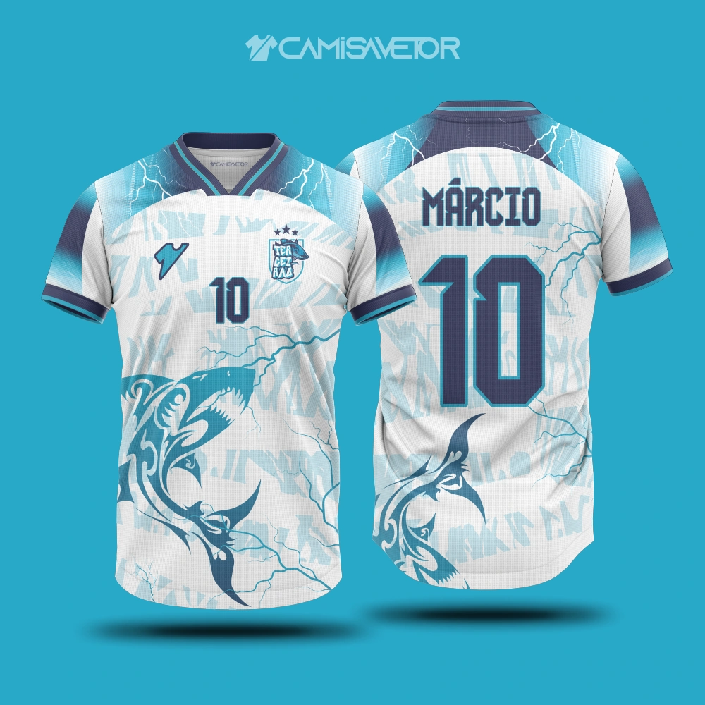VETOR PREMIUM TUBARÃO INTERCLASSE PARA CAMISA | ARTE EDITÁVEL PROFISSIONAL