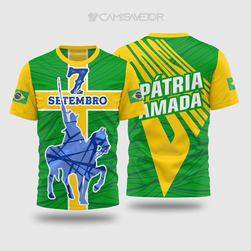 VETOR PREMIUM 7 DE SETEMBRO | ARTES EDITÁVEIS PARA CAMISETAS E ESTAMPAS