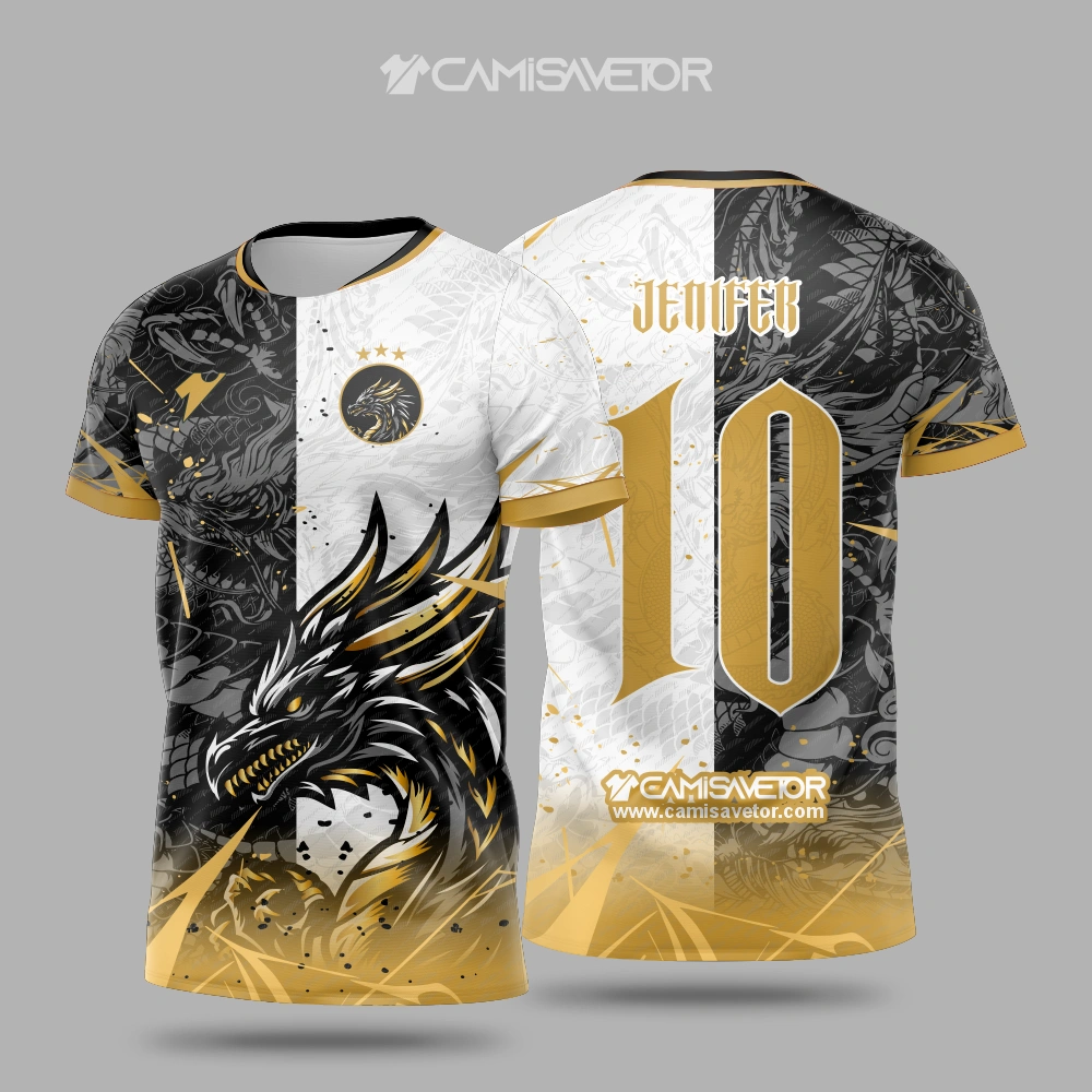 VETOR PREMIUM DRAGÃO PARA CAMISA INTERCLASSE - ARTE EDITÁVEL ESTAMPA EXCLUSIVA