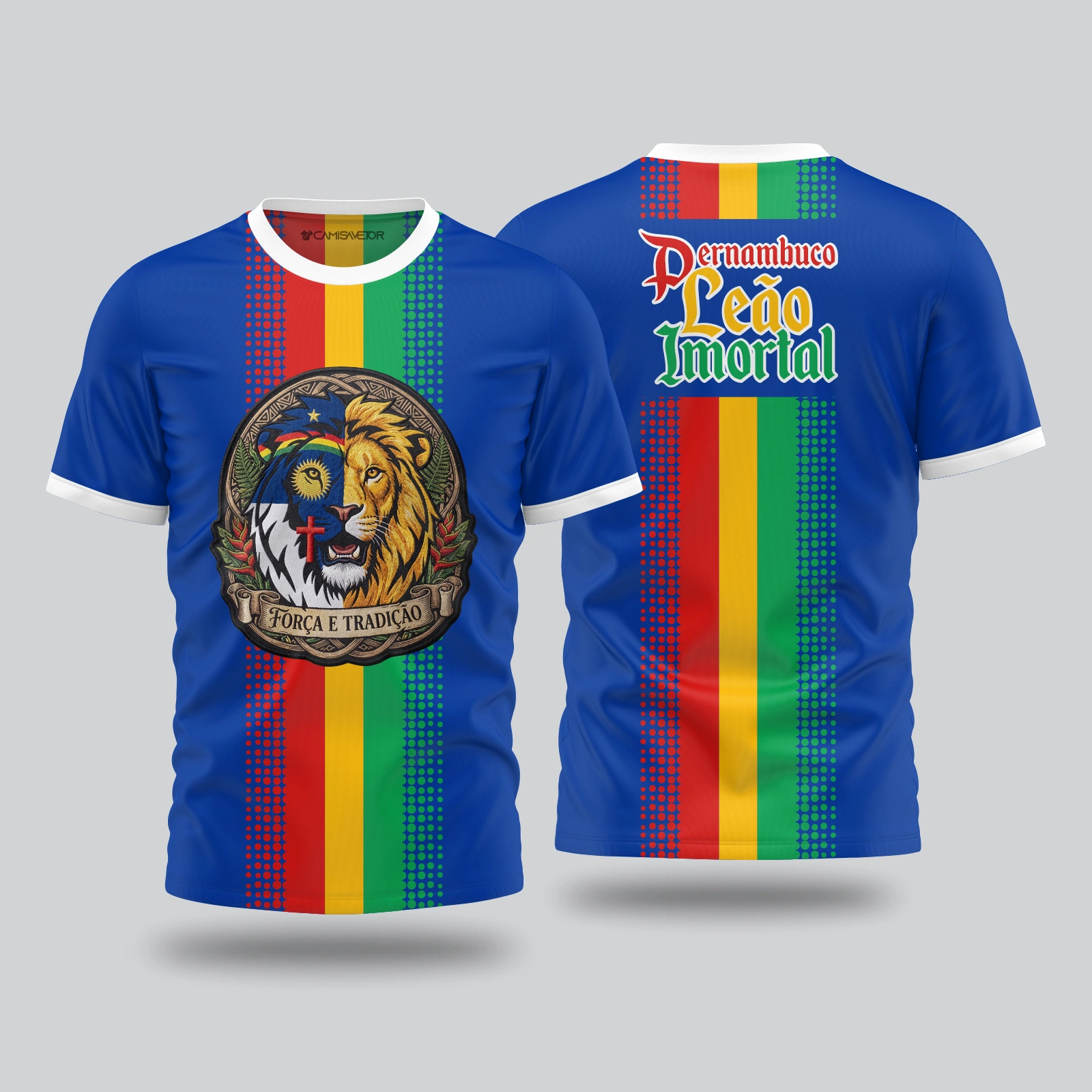 VETOR PREMIUM PERNAMBUCO PARA CAMISA - ARTE EDITÁVEL ESTAMPARIA