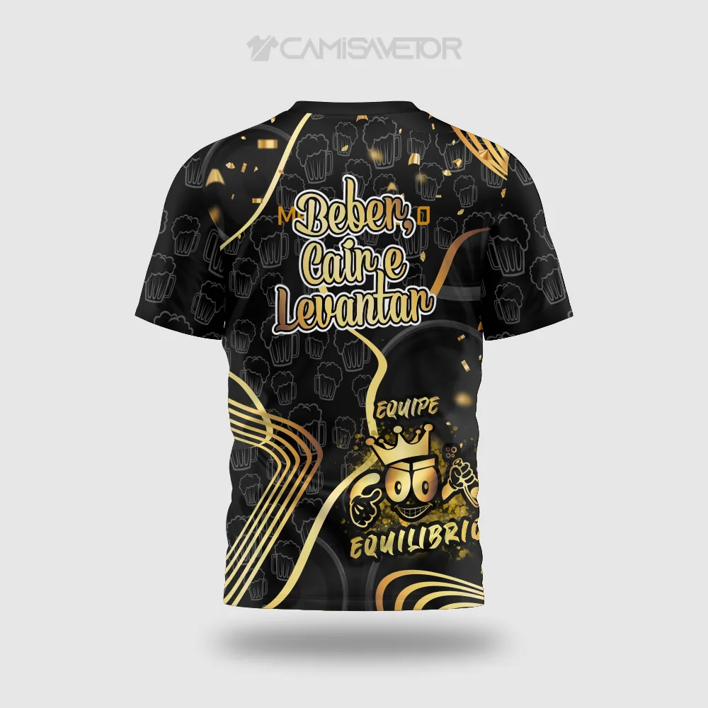 VETOR PREMIUM EDITÁVEL EQUIPE EQUILÍBRIO | ARTE PARA CAMISAS PERSONALIZADAS — imagem 3