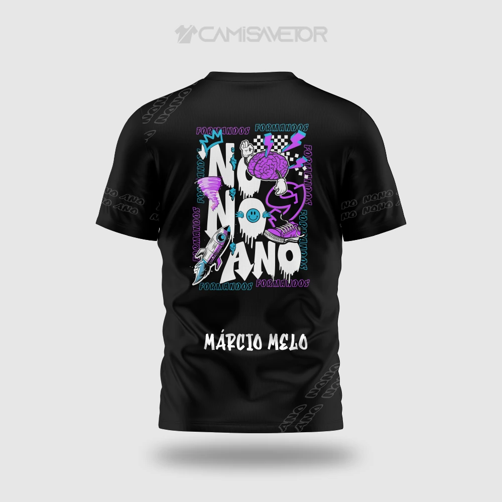 VETOR PREMIUM CAMISA 9º ANO FOGUETE EXCLUSIVO | ARTE EDITÁVEL FORMATURA — imagem 3