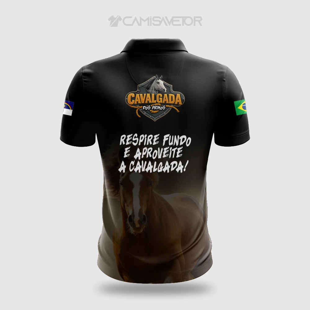 ARTE VETORIZADA PREMIUM CAVALGADA DOS PRIMOS | ESTAMPA EDITÁVEL PARA CAMISAS — imagem 3