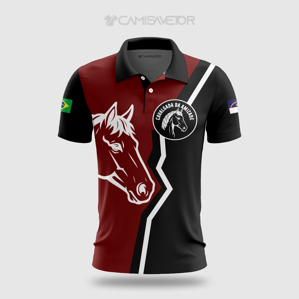 VETOR PREMIUM CAVALGADA DA AMIZADE - ARTE EDITÁVEL PARA ESTAMPARIA — imagem 2