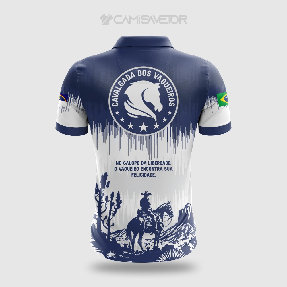VETOR PREMIUM CAVALGADA DOS VAQUEIROS | ESTAMPA EDITÁVEL PARA PERSONALIZAÇÃO — imagem 3