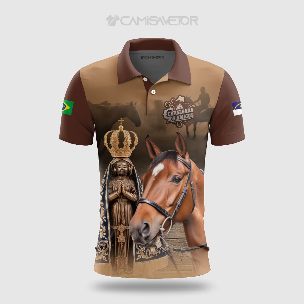 VETOR PREMIUM 7ª CAVALGADA DOS AMIGOS - ESTAMPA EDITÁVEL PARA CAMISAS E SUBLIMAÇÃO — imagem 2