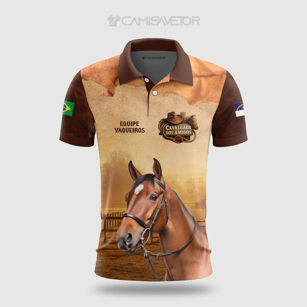 VETOR PREMIUM 6ª CAVALGADA DOS AMIGOS - DESIGN EDITÁVEL PARA ESTAMPARIA — imagem 2