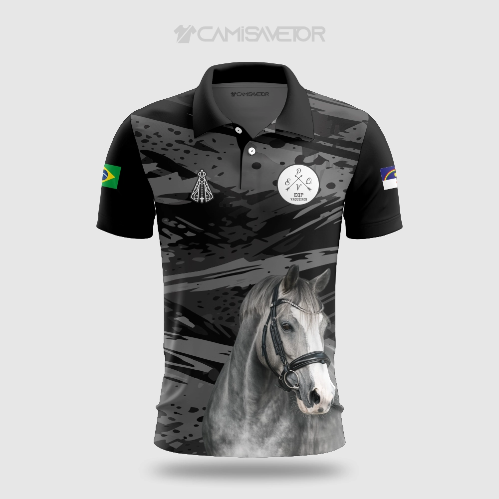 VETOR PREMIUM EQUIPE VAQUEIROS - ARTE EDITÁVEL PARA ESTAMPARIA — imagem 2